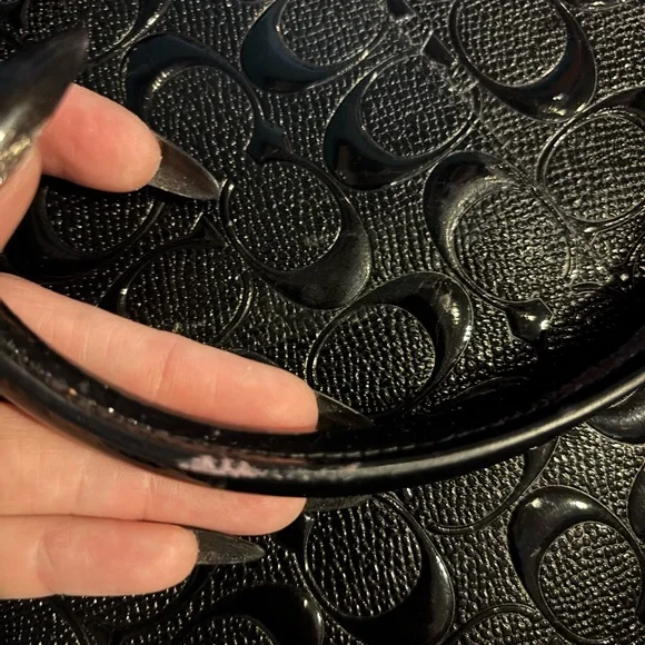Coach Black Signature Satchel - Picture 7 of 7